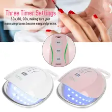 Интеллектуальный 48 Вт Сушилка для ногтей УФ светодиодный светильник 36 светодиодный s для ногтевой фототерапии машина для отверждения гель-светильник Маникюр Инструменты