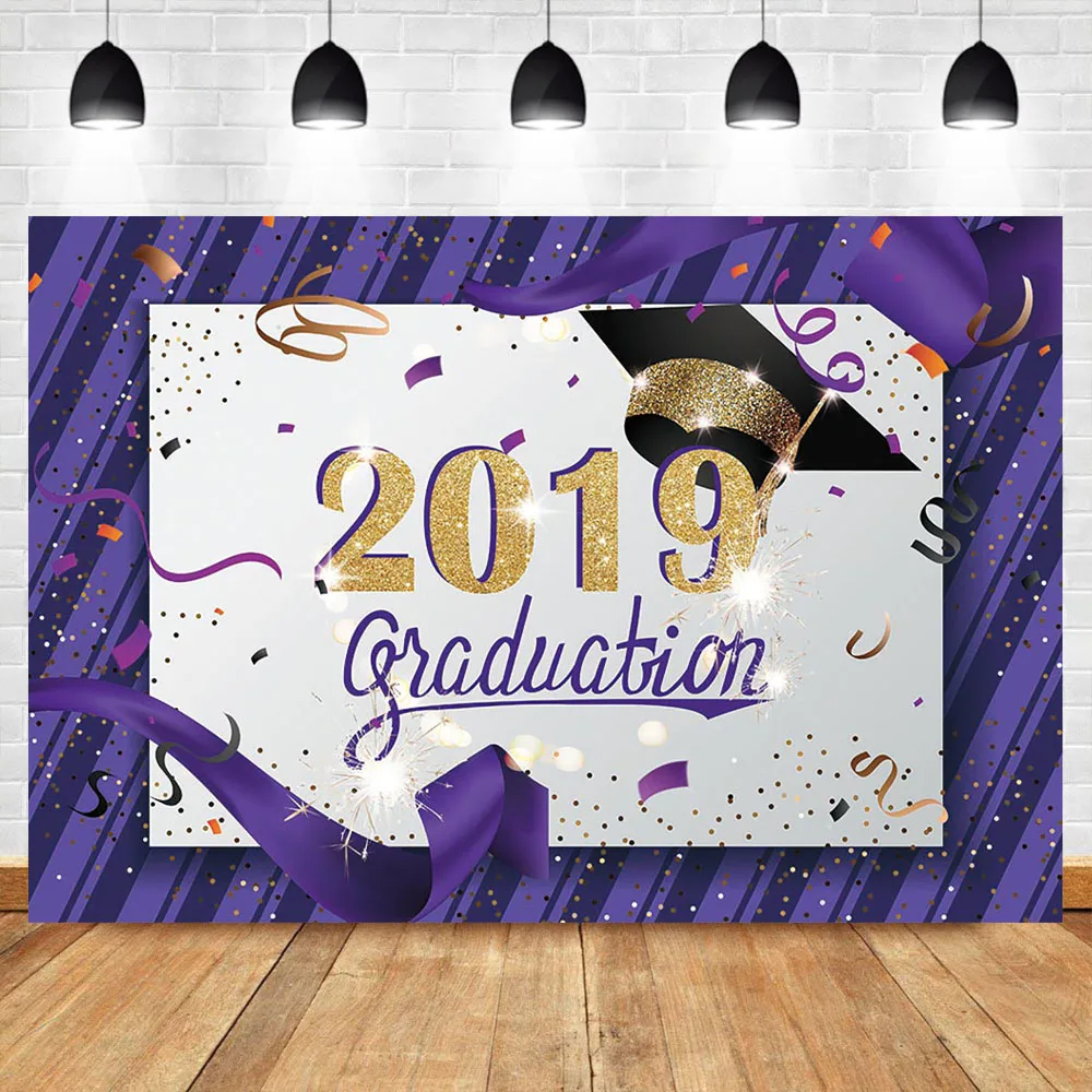 

NeoBack Congrats Grad Backdrop Backdrops for Photography Background Vinyl Graduation Party Banner Photography Background