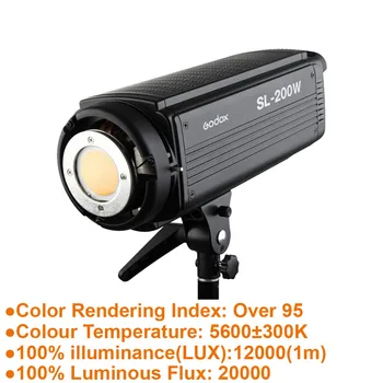 

SL-200W 200W Version LCD Panel LED Video Light Wireless Control for Wedding Journalistic Video Recording Photo Studio