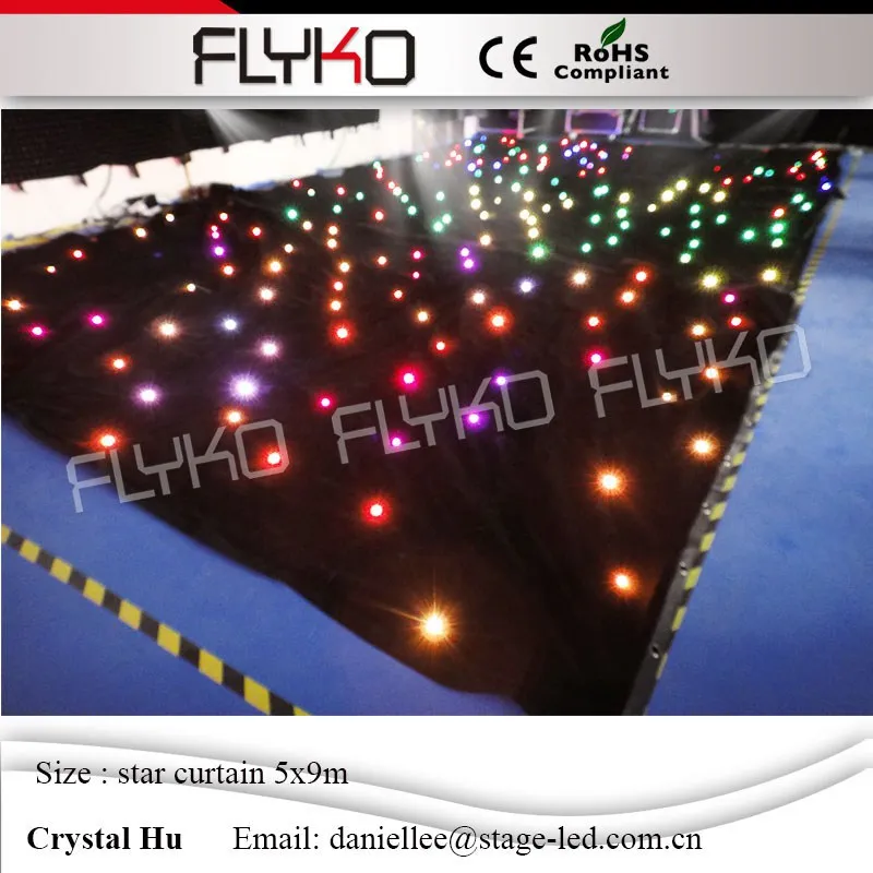 

Christmas decoration led star curtain shiny backdrop wall fantasy aesthetic led star cloth 5mx9m led star decoration wall
