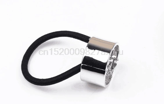 

500PCS Fashion hot sale alloy cuff ponytail holder for All Hair Types