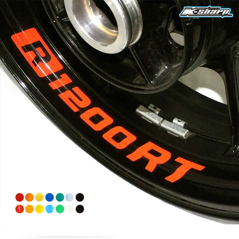Buy 8 X CUSTOM INNER RIM DECALS WHEEL Reflective