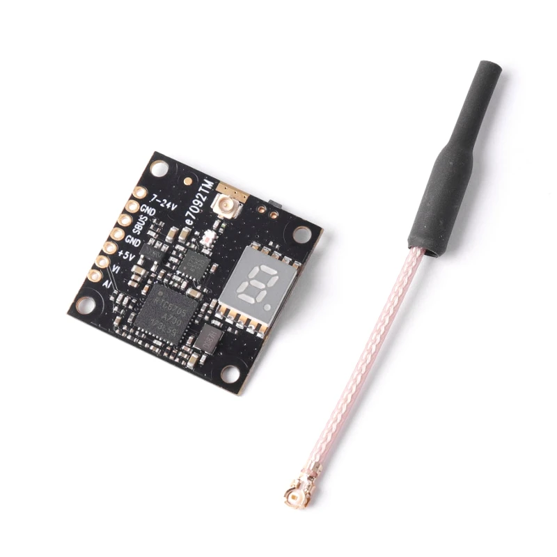 

EWRF e7092TM 5.8G 48CH 25mW/100mW/200mW/OFF Power Adjustable AIO VTX FPV Transmitter Support SBUS For RC Racing Drone FPV Parts