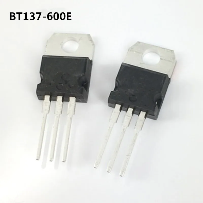 100pcs BT137 600E BT137 600 TO 220 Triacs Transistor 8A 600V NEW -in ...