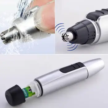 

Professional Micro Nose Hair Trimmer Removal Personal Electric Precision Built LED Light Washed Trimmer Clipper Shaver Face Care