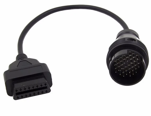 38 Pin до 16 Pin OBD2 OBD диагностический адаптер для Ben/z кабель преобразования Mercedes 38 pin OBD 38pin Разъем 25 см диагностический кабель