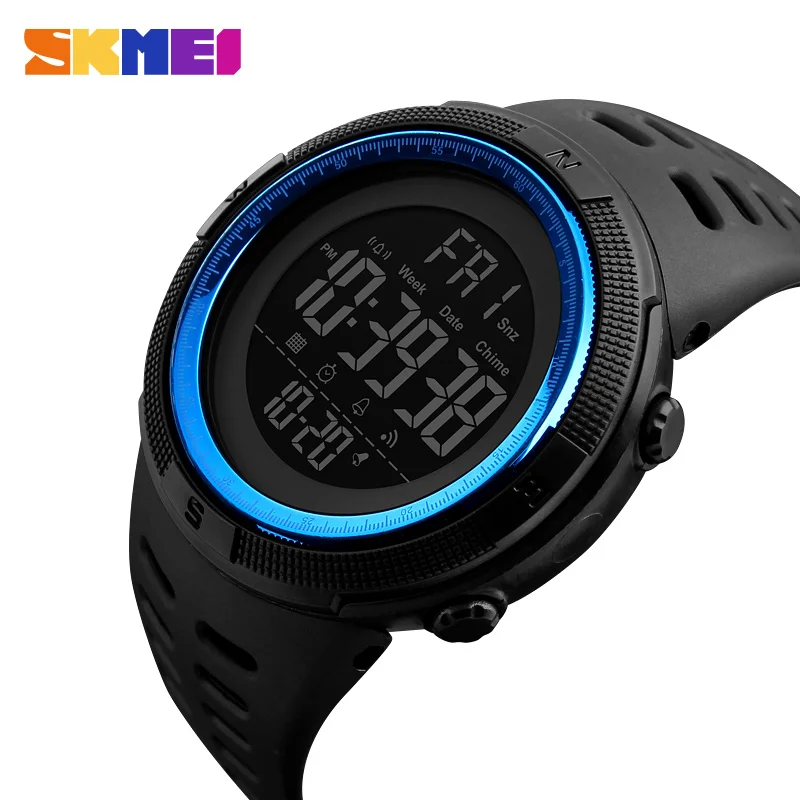 SKMEI Brand Men's Fashion Sports Watches Chrono Countdown Men Waterproof Digital Watch Man military Clock Relogio Masculino SKMEI Brand Men's Fashion Sports Watches Chrono Countdown Men Waterproof Digital Watch Man military Clock Relogio Masculino