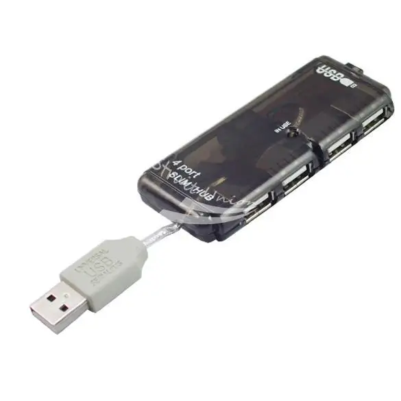 NEW 4 Port Mini USB 1.1 HUB High Speed Laptop PC Slim | Компьютеры и офис