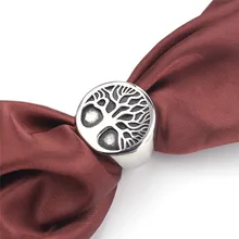 Anillo de árbol de la vida Punk para hombre y mujer, joyería para fiesta de cóctel
