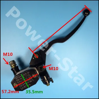 

Motorcycle Black Front Right Brake Master Cylinder Lever For SUZUKI GS125 GN125 GN250 GS250 Motorbike