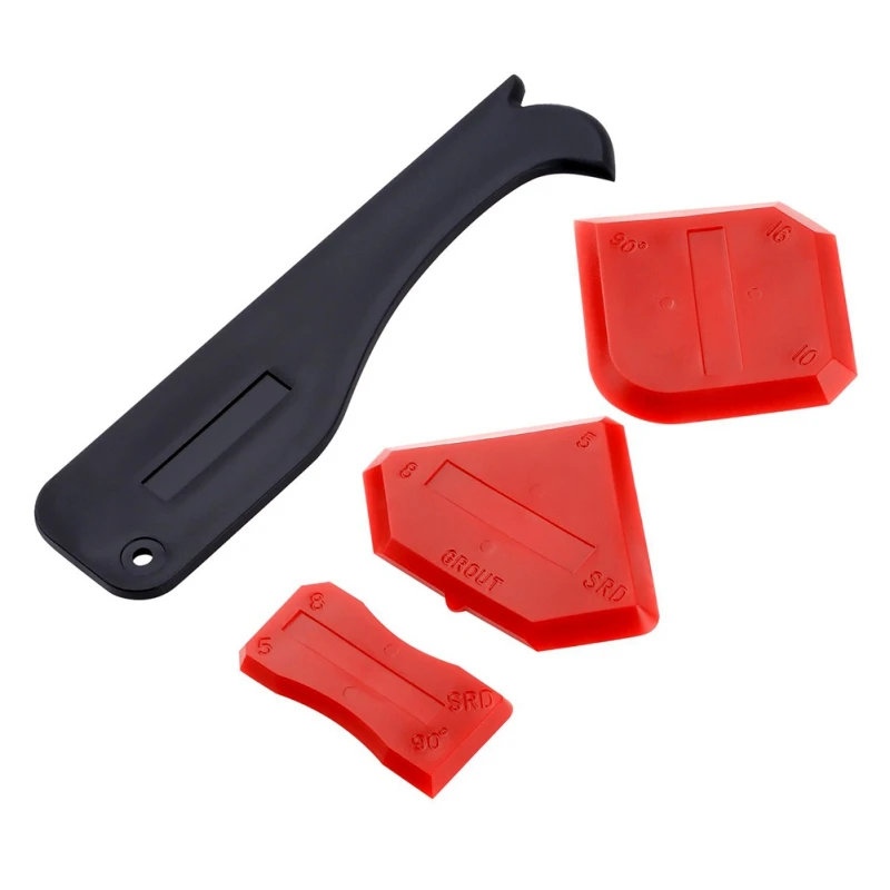 4 шт. инструмент для очистки скребка и лопата Клей Стекло Ракель для домашнего улучшения строительные инструменты