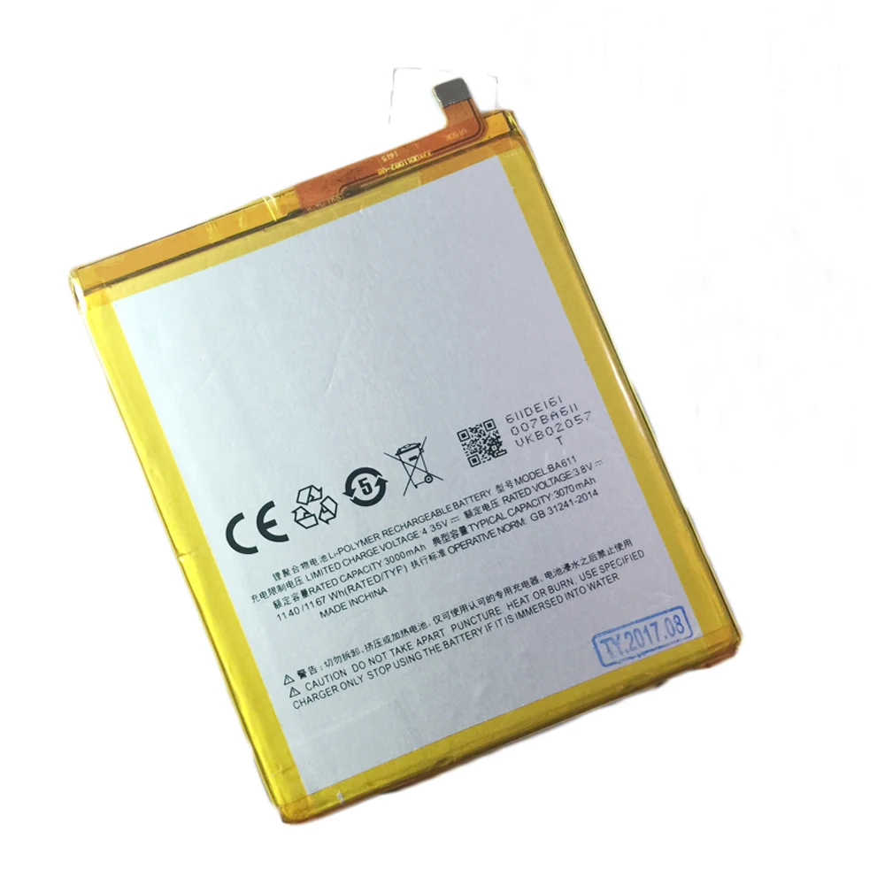 20pcs/lot Brand New 3070mAh BA611 Battery forMeizu M5 Meizy Meilan 5 phone | Мобильные телефоны и аксессуары