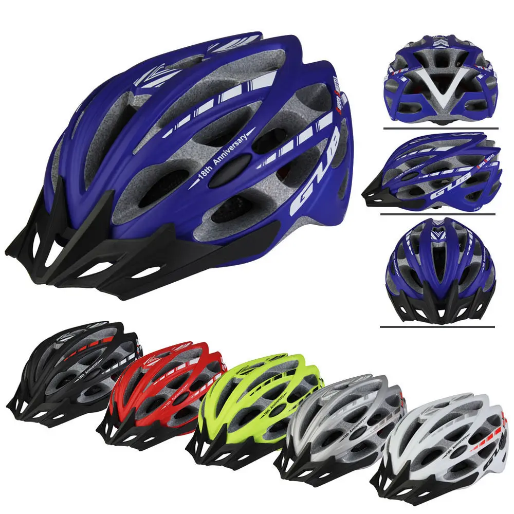 Unisexe 18th Anniversaire 30 Trous Gub Ss Super Navette Vtt Velo De Route Velo Velo Epu Integralement Moule Casque Pour Hommes 57 61cm Aliexpress