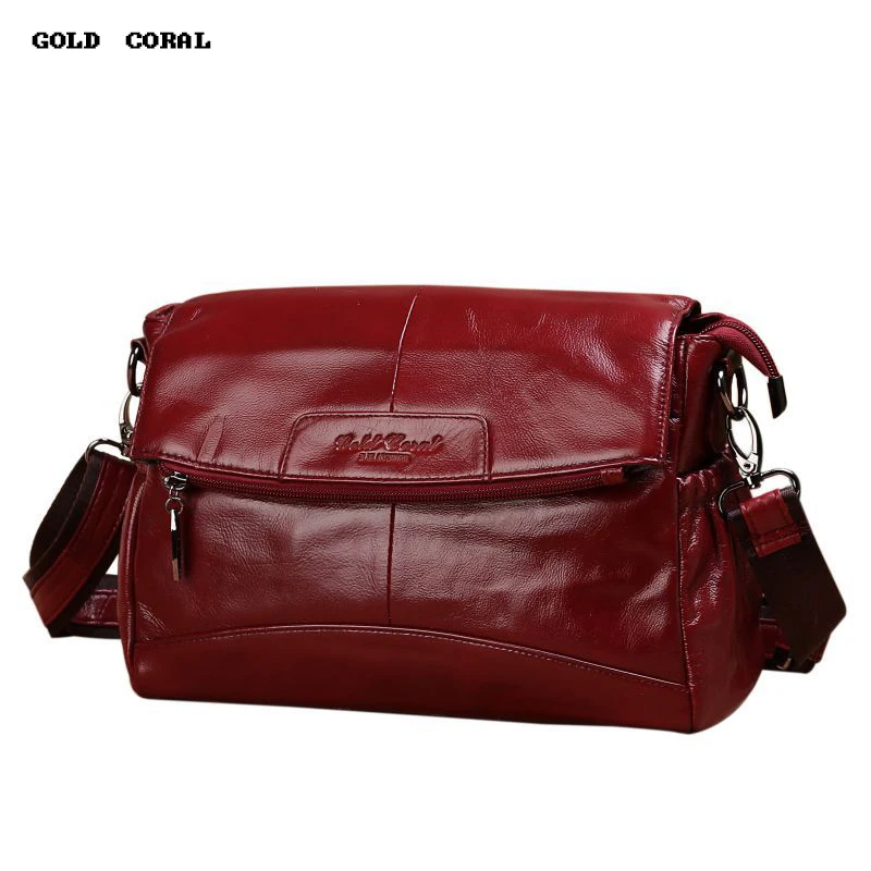 Сумка женская из натуральной кожи кораллового цвета|bag ladies|designer shoulder bagshoulder bags |