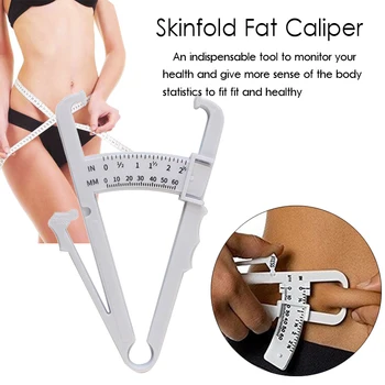 

Home Personal Body Fat Loss Tester Calculator Caliper Fitness Clip Fat Measurement Tool Slim Chart Skinfold Test Health Tool