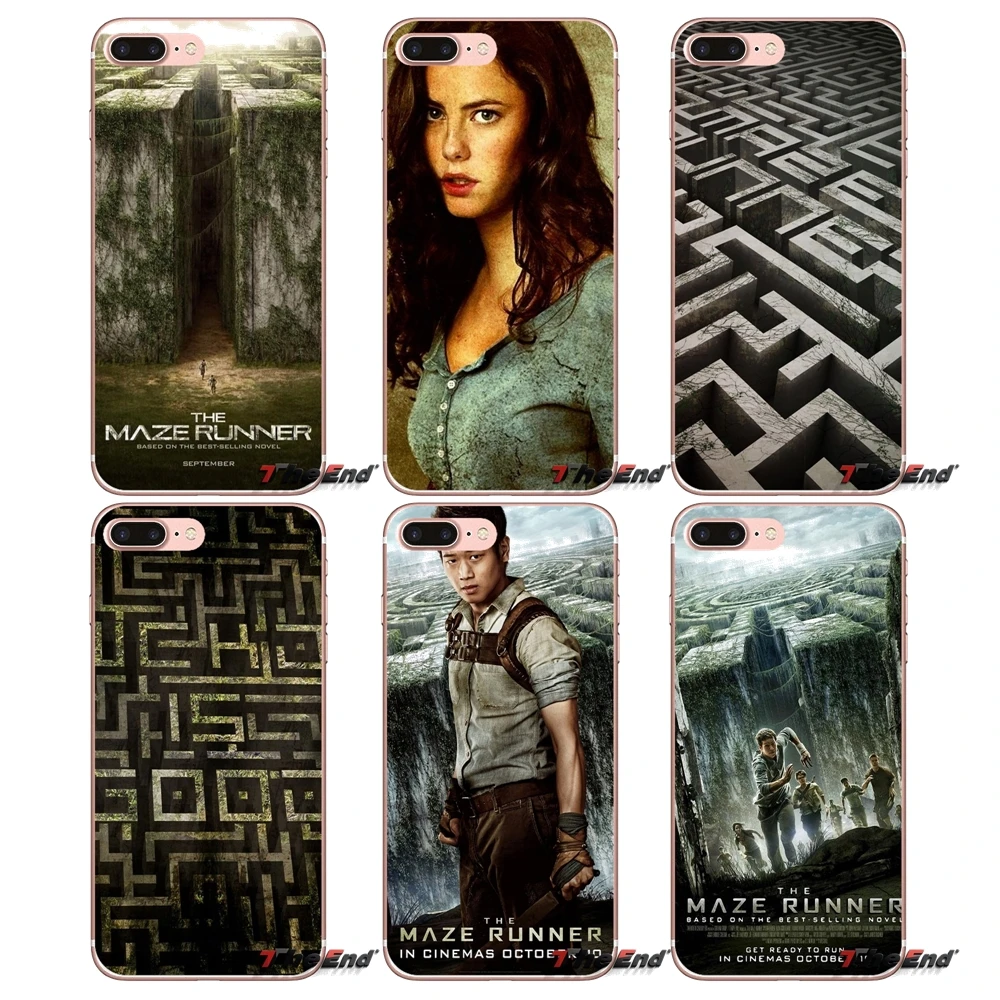 

For Huawei G7 G8 P7 P8 P9 Lite Honor 4C 5X 5C 6X Mate 7 8 9 Y3 Y5 Y6 II 2 Pro 2017 Soft Transparent Cases Covers The Maze Runner
