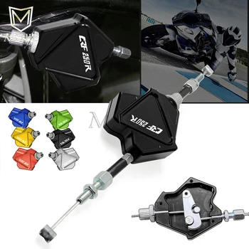 

Motorcycle CNC Aluminum Stunt Clutch Lever Easy Pull Cable System For HONDA CRF250R CRF 250R 250 CRF250 R 2004-2018 2017 2016