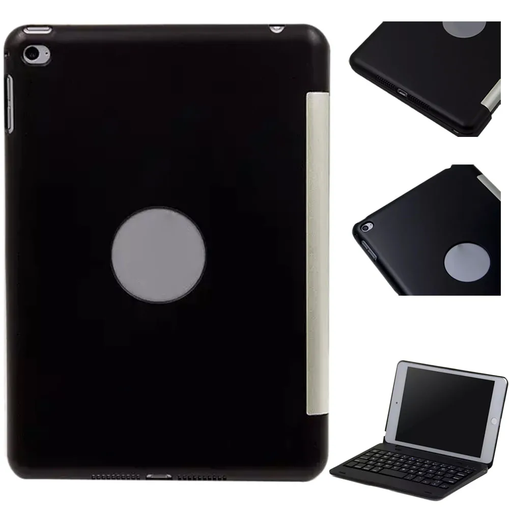Чехол подставка для iPad Mini 4 с Bluetooth клавиатурой|bluetooth keyboard with stand|keyboard for ipad minikeyboard |
