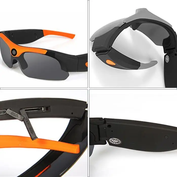 HD 120/90 градусов широкоугольные объективы поляризованные очки камера видеорегистратор уличные спортивные солнцезащитные очки секретные для вождения очки