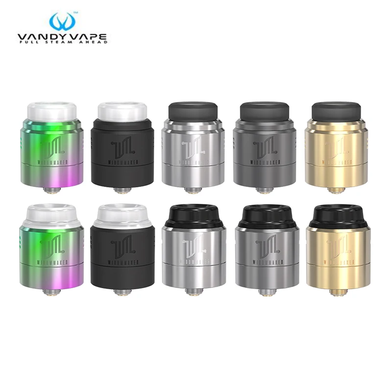 

Pre-order Original Vandy Vape Widowmaker RDA Tank 1ml Capacity Support Single/Dual Coil Electronic Cigarette Atomizer