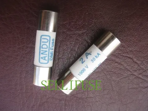

10x38mm 2A1000V DMI fuse for Digital Measuring Instruments 5019906 CE Certificated