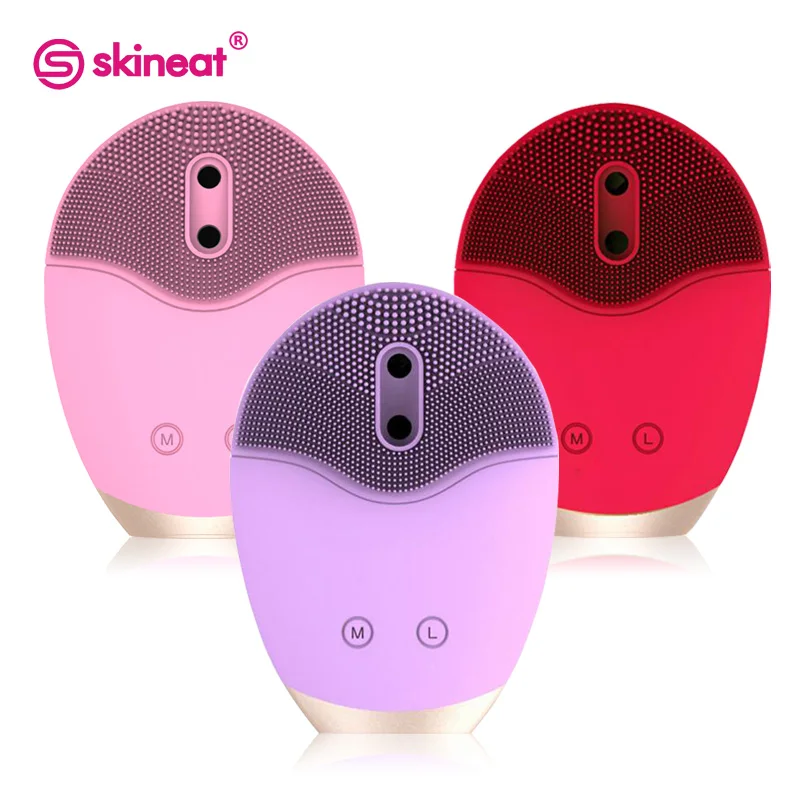 Skineat Electric Face Washing Brush Automatic Foaming Silicone Cleanser Sonic Vibration Deep Pore Cleaning Massager Care Skin Skineat Electric Face Washing Brush Automatic Foaming Silicone Cleanser Sonic Vibration Deep Pore Cleaning Massager Care Skin