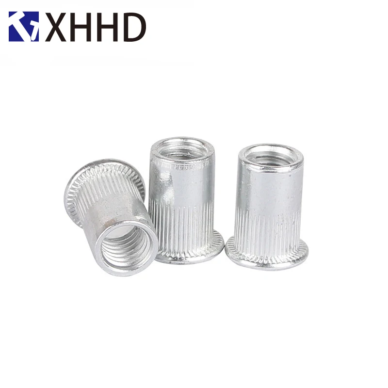 

Aluminum Rivet Nut Metric Thread Insert Riveting nuts Flat Head Rivnut Nutsert M3 M4 M5 M6 M8 M10 M12