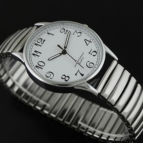 Горячая Распродажа, популярные часы для влюбленных пар, мужские и женские дизайнерские винтажные кварцевые аналоговые растягивающиеся наручные часы из сплава, 1MAG 6T5K