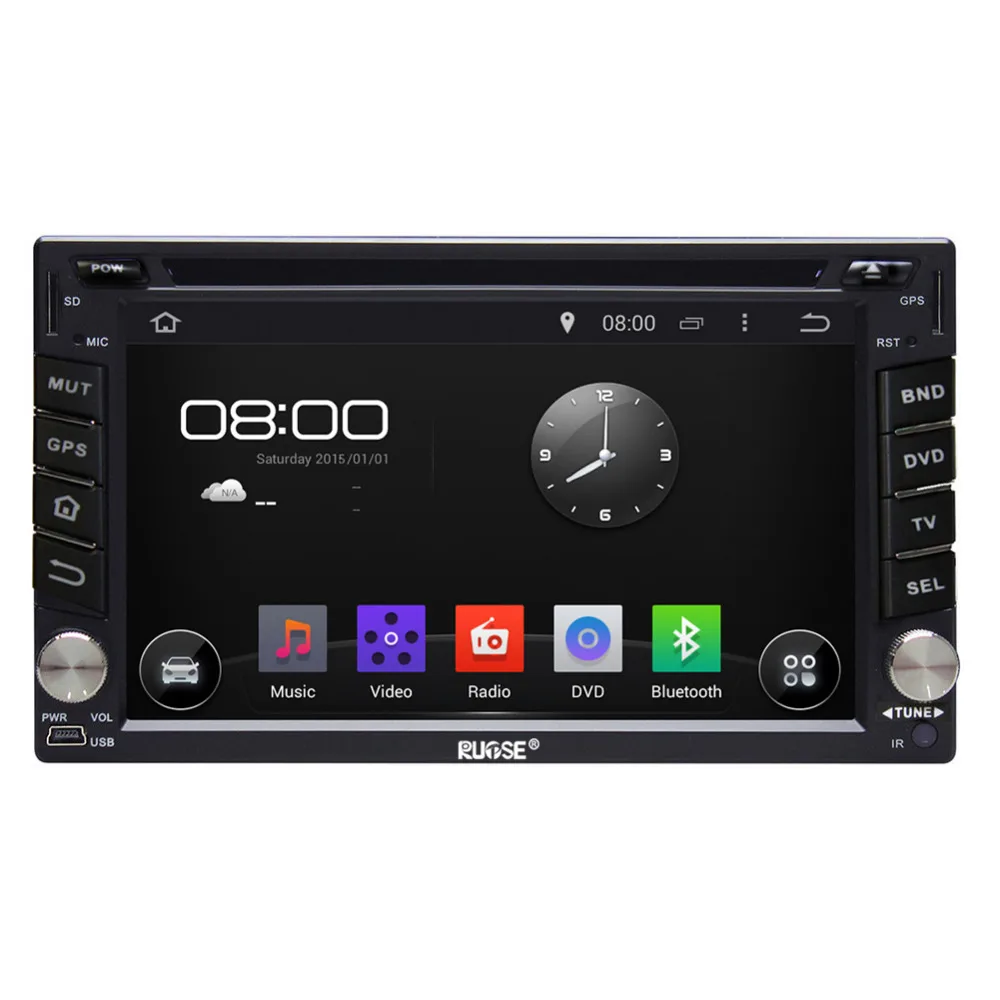 Автомагнитола PROLOGY CMX-240, 1DIN, USB/ FM/ BT, приложение OS Android/ iOS, RC