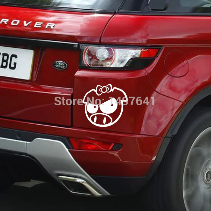 Car Sticker Vinyl Truck Laptop Window Bumper Motorcycle Angry Keychain Decal