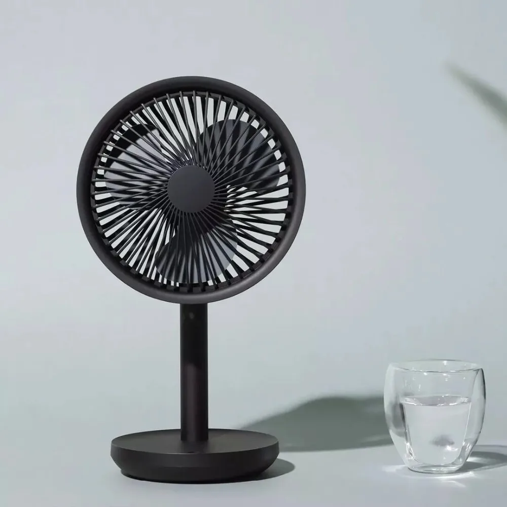 Xiaomi Mijia SOLOVE Настольный вентилятор с поворотной головкой базой F5 зарядка 3 Опции