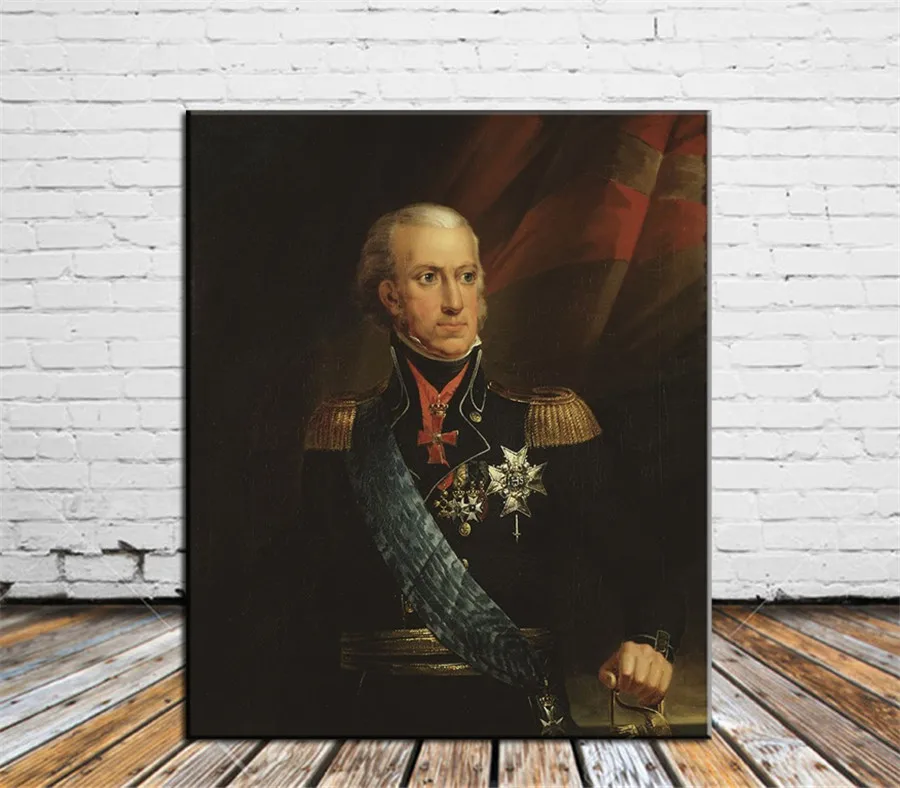 

Charles XIII of Sweden Canvas Painting Living Room Home Decor Modern Mural Art Oil Painting#89