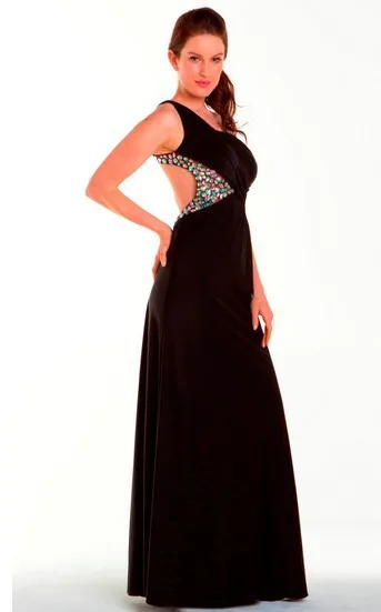 Формальное платье для выпускного вечера элегантные пикантные спинки vestido de noiva длинные черные Холтер с открытыми плечами