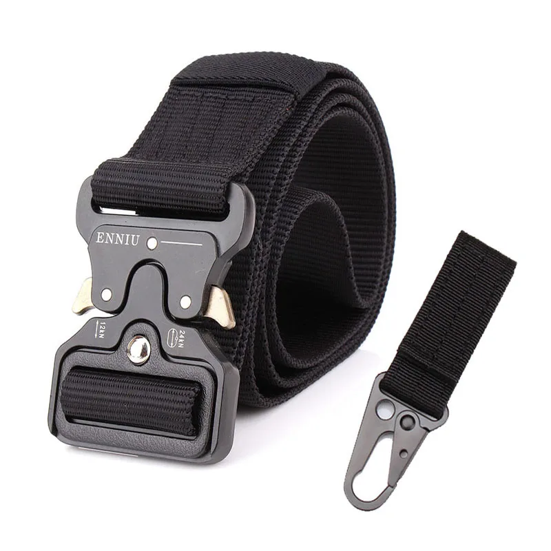 

Tactical Belt Military Automatic Buckle Belt Training Waistbelt Molle Nylon Belt Men SWAT Army Combat Cinto Adjust Tactical Gear