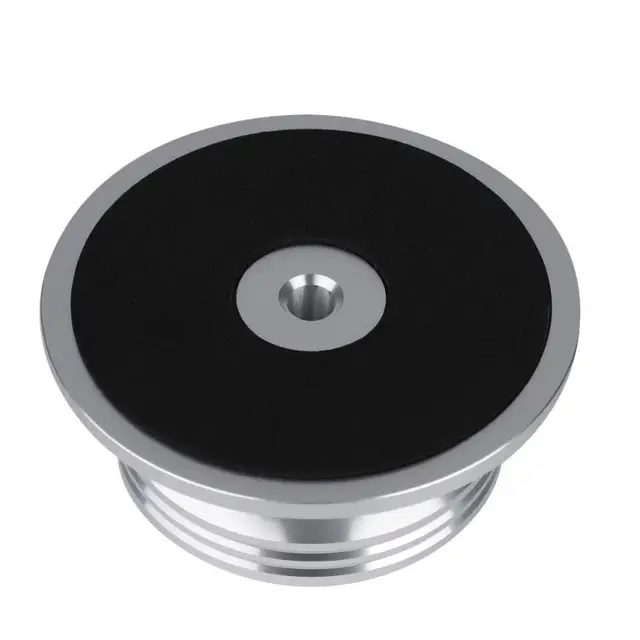 NEW Black Record Weight Clamp LP Vinyl Turntables Metal Disc Stabilizer