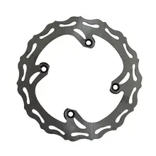 REAR WAVE BRAKE DISCS FOR RM RMZ125 250 450 MOTORCYCLE MOTOCROSS PIT BIKE DIRT BIKE 24CM