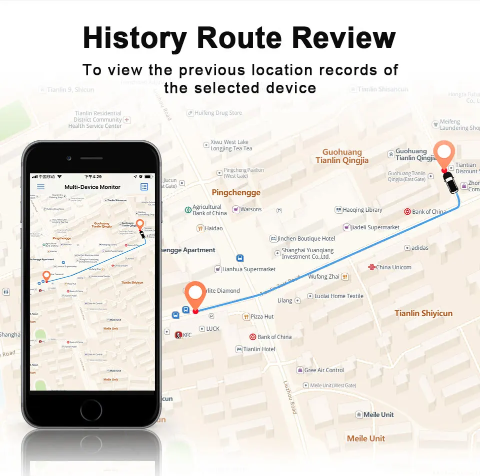Магнитный GPS трекер с большим аккумулятором 10000 мА/ч для контейнерных и грузовых