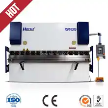 40 tons CE Standard 2 meter Hydraulic CNC Sheet Bending Machine DA41 System plate bender