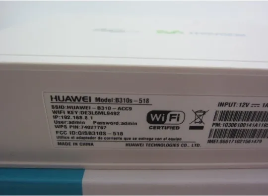 Разблокированный huawei B310s-518 4G Wi-Fi маршрутизатор LTE FDD Band 1/2/4/5/7/28 (700/850/AWS (1700/2100)/1900/2100/2600 МГц)