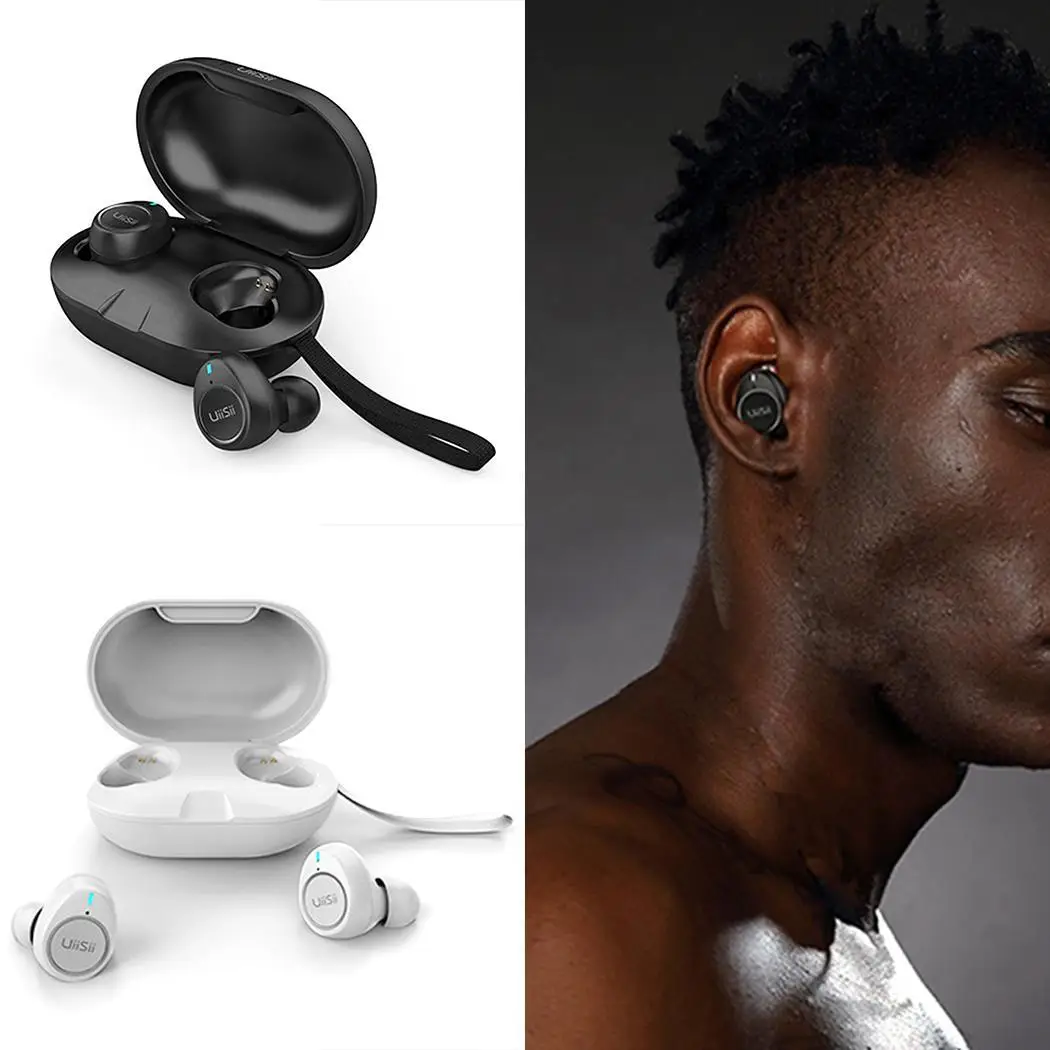 Беспроводные Bluetooth 5 0 наушники вкладыши для бега спортивные 30g 6 мм гарнитура