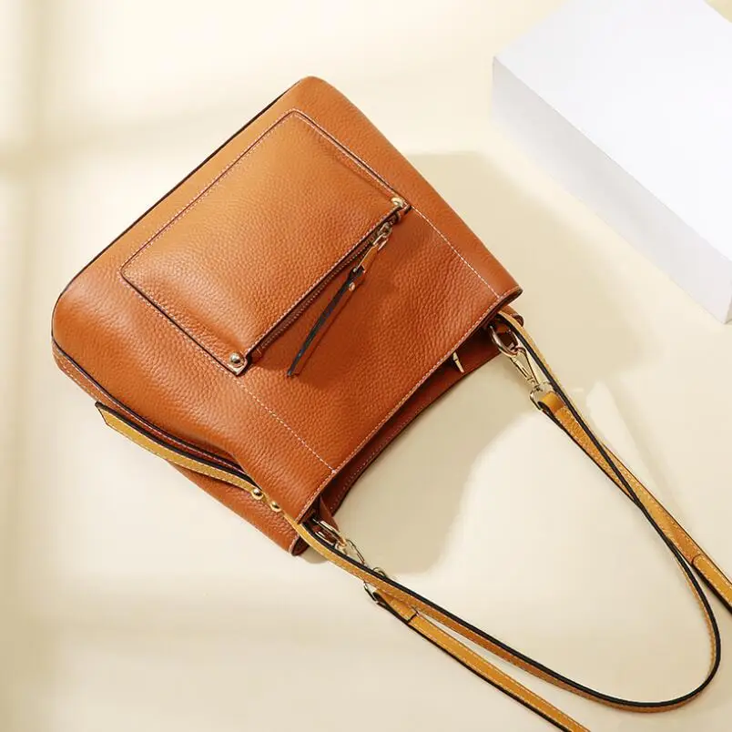 

FoxTail & Lily High Designer Fashion Crossbody Bag Luxury Famous Brand Handbags Women Genuine Leather Shoulder Messenger Bags