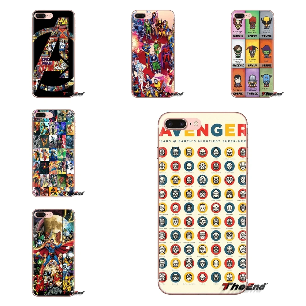 Мягкий чехол для всех комиксов Super Heroes puzzle dc Oneplus 3T 5T 6T Nokia 2 3 5 6 8 9 230 3310 1 7 Plus 2017 2018 |