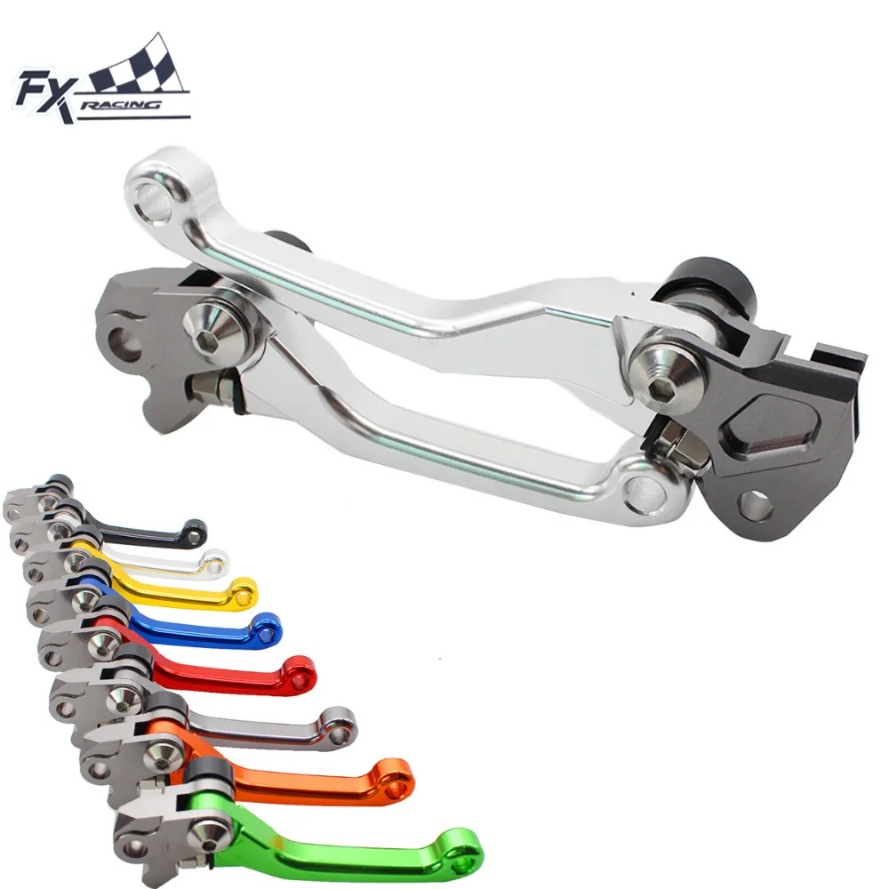 Fx Cnc Aluminum Dirt Bike Motocross Brake Clutch Lever For Kawasaki
