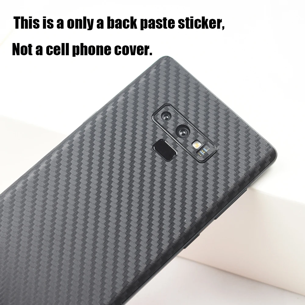 YIESOM 3D Carbon Fiber Skins Back Film For Samsung Galaxy Note 9 Back Body Paste Protective Stickers For SAMSUNG GALAXY Note 9 (4)