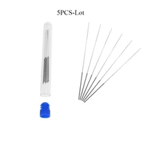 5pcs Stainless Steel Nozzle Cleaning Needle MK8 E3D Brass Copper Nozzel Drill Bit 0.4mm 3D printer accessories DIY Prusa I3 Kits