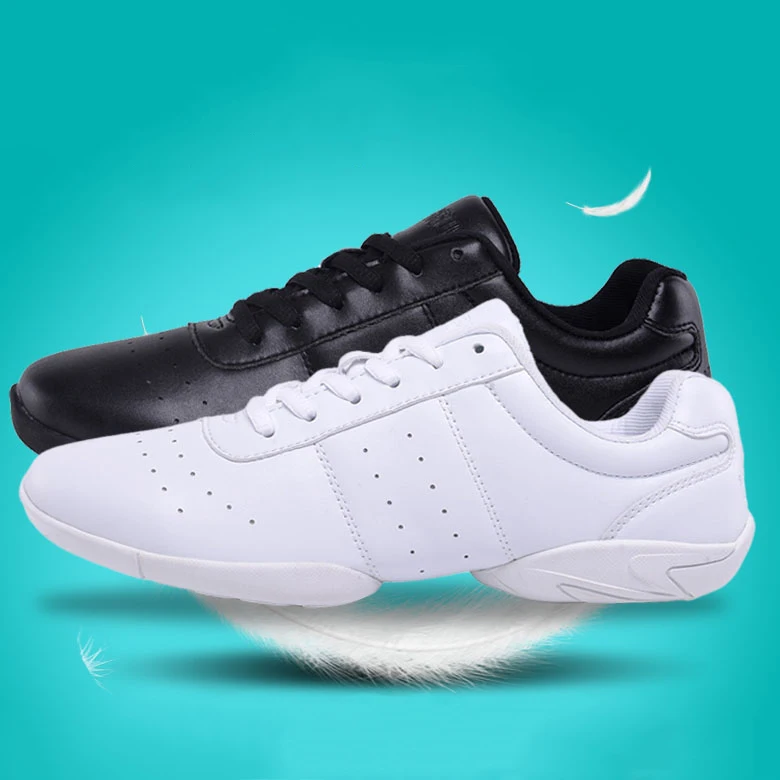 Mejor Compra Zapatillas deportivas de fondo suave para niños, calzado deportivo de estilo moderno y cuadrado para bailar Jazz kWwWjdya