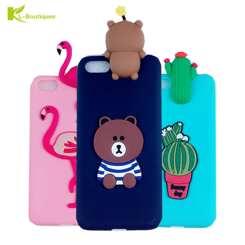 

Honor 7A Cartoon Case on sFor Huawei Honor 7A DUA-L22 5.45" Case for Coque Huawei Y5 2018 Fruits Cactus Flamingo Toys Soft Cover