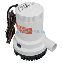 24V 2000 GPH морской катер откачивающий насос погружной водяной насос
