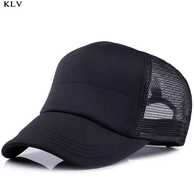 

KLV Baby Boys Girls Hat Newborn Kids Baseball Cap Summer Toddler Infant Children Snapback Caps Trucker Cap 3-8 Years Old