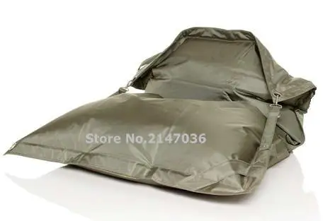 khaki color outdoor waterproof bean bag, camping beanbag sofa chair, dirt resistant sleeping chair khaki color outdoor waterproof bean bag, camping beanbag sofa chair, dirt resistant sleeping chair